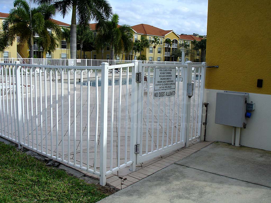 Residence Condominiums Community Pool Safety Fence